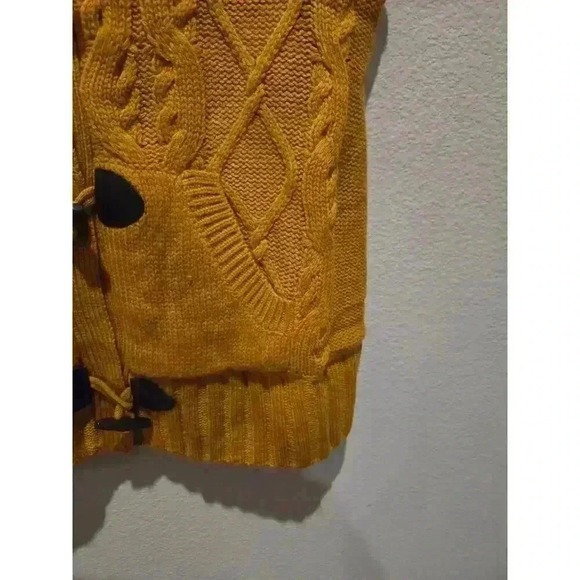 ZenLily Women's Clay Hooded Vest Sweater Size M Casual Fisherman Old Money - Picture 5 of 15